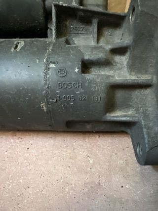 Recambios Peugeot 205: Motor de arranque y cuadro