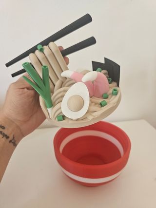 CAJA OCULTA BOWL DE RAMEN 3D