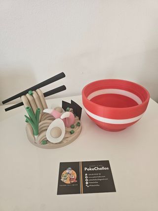 CAJA OCULTA BOWL DE RAMEN 3D