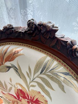 Silla Isabelina restaurada