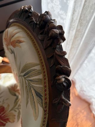 Silla Isabelina restaurada