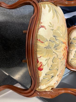 Silla Isabelina restaurada