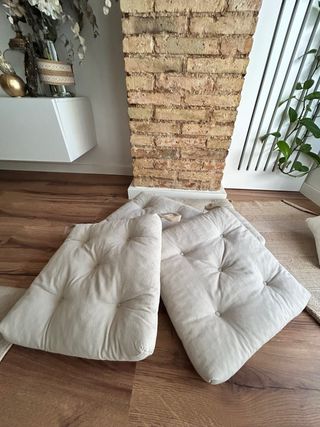 Cojines asiento Ikea - Beige