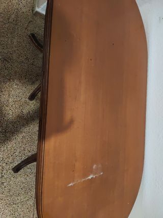 Mesa comedor último día