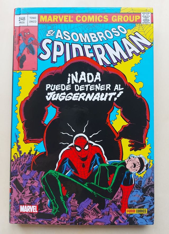 Spiderman. ¡Nada puede detener al Juggernaut!