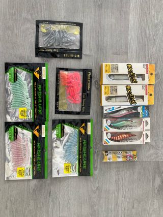 Señuelos Pesca Spinning: Rockfishing & Calamares
