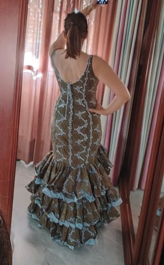 Traje flamenca feria