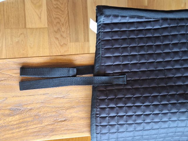 Mantilla Caballo practica Hípica  Negra