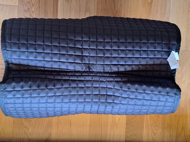 Mantilla Caballo practica Hípica  Negra