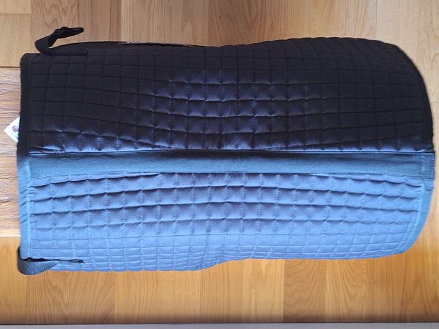 Mantilla Caballo practica Hípica  Negra