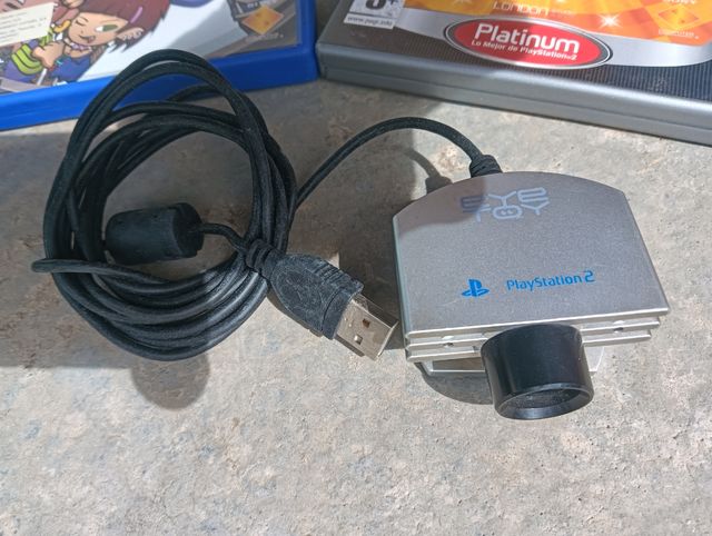 EyeToy PS2 + 3 juegos. Play Station 2 PS2