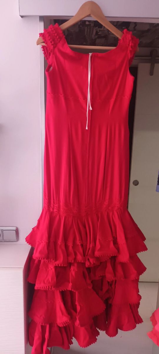 Traje Flamenca Rojo