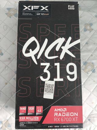 CAJA RX 6700 XT XFX QICK 319