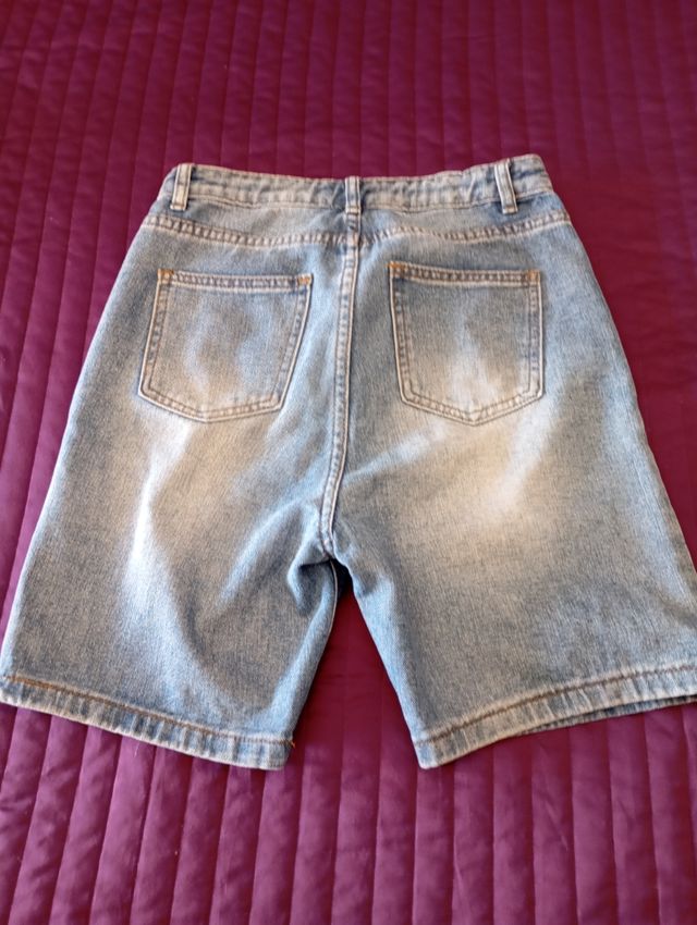 Pantalón corto vaquero niño