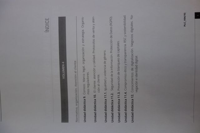 TEMARIO PARA OPOSICIONES