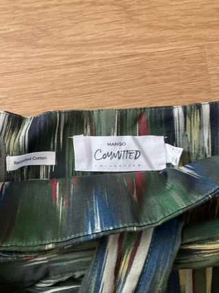 Mini Falda Mango - Multicolor