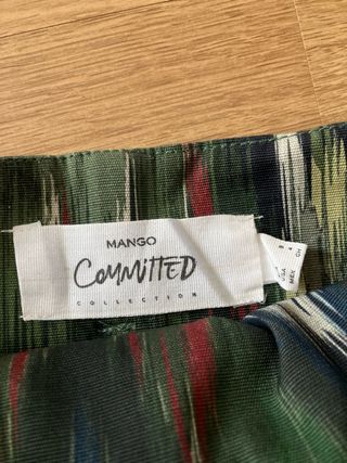 Mini Falda Mango - Multicolor