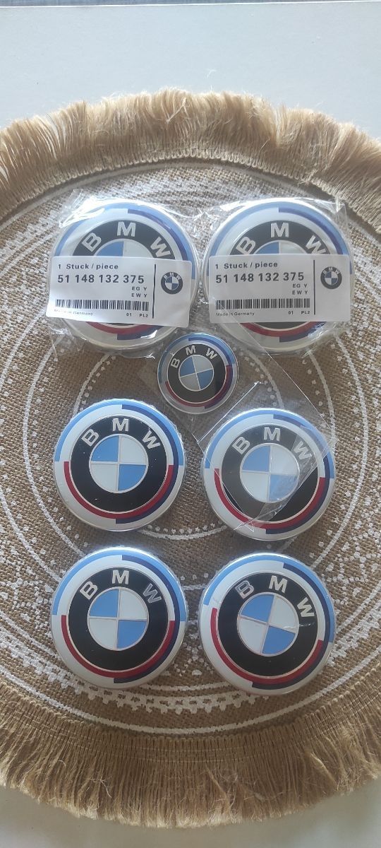 8. LOGHI BMW 50° ANNIVERSARIO M