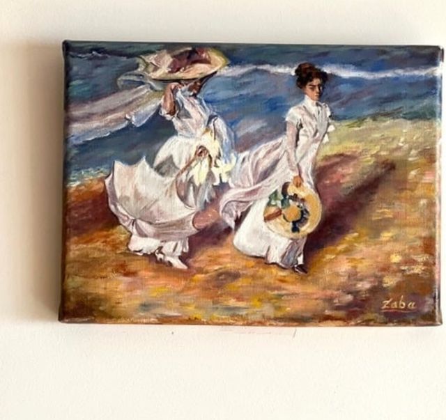 2 Óleos sobre  Lienzo Réplicas Sorolla