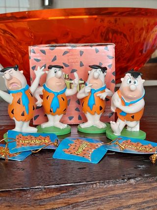 4 Statuette Flintstones 7cm