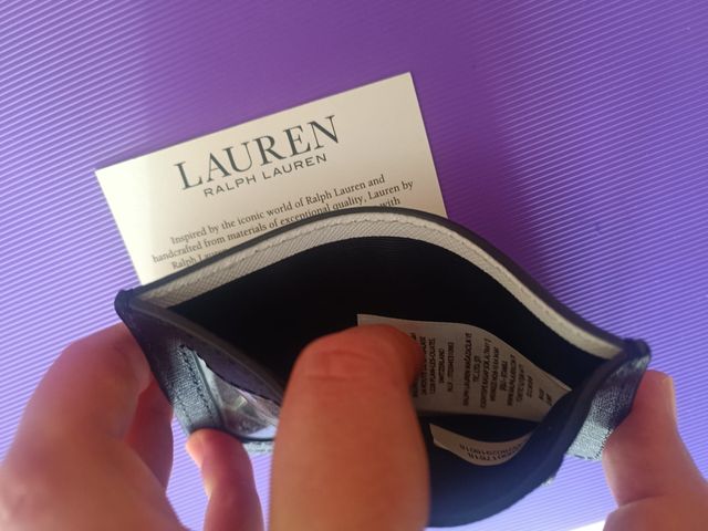 Tarjetero Ralph Lauren - Nuevo