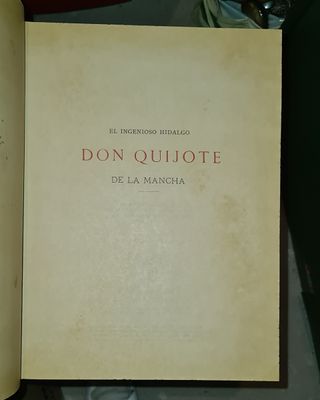 El Quijote Edición limitada