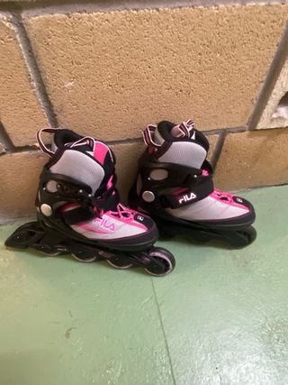 Patines Fila niña, talla ajustable
