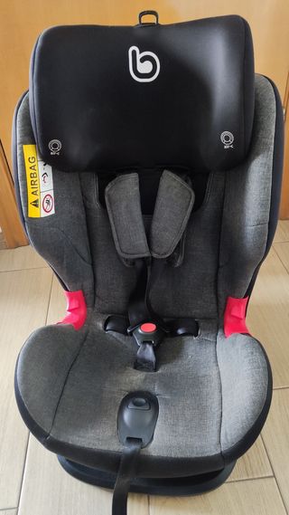  2 Silla coche bebé grupo 1-2-3.
Isofix marca Be 