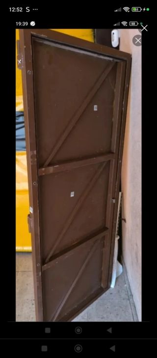 Puerta seguridad antiokupas, seguridad máxima!!