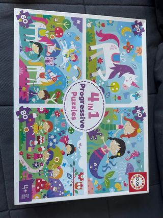 Puzzle 4 en 1 Educativo Infantil