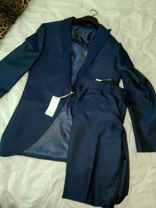 Traje azul ceremonia - Nuevo