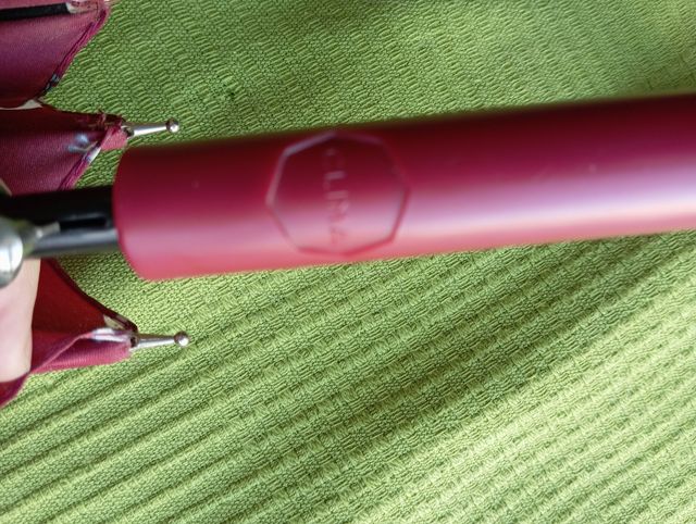 Paraguas llamas rojas