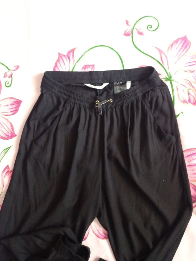 Pantalones negros HM mujer