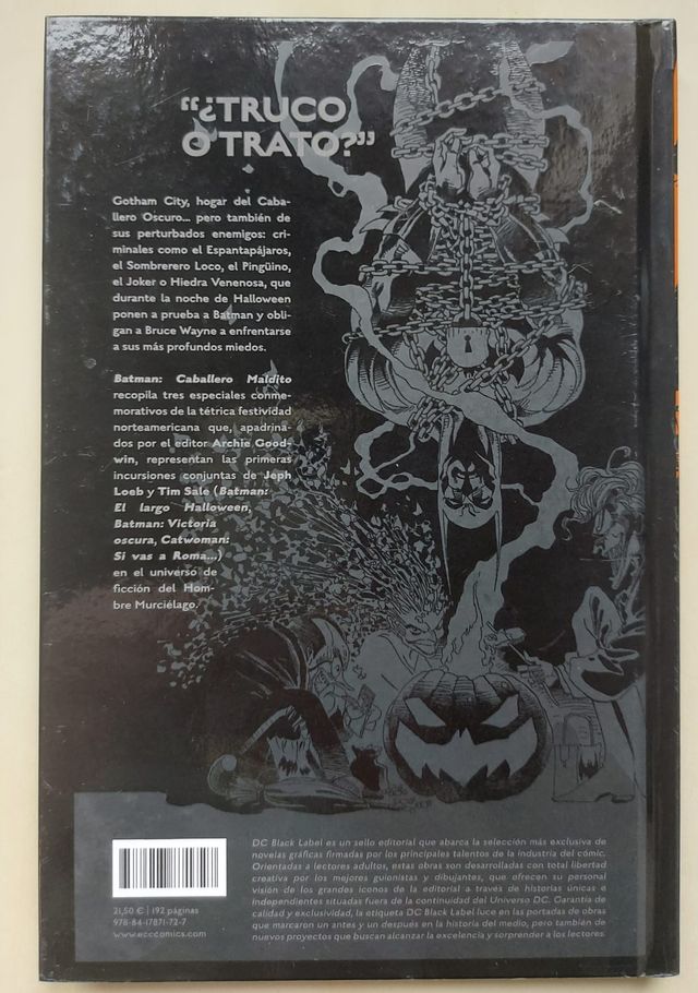 Batman: Caballero Maldito (edición Black Label)
