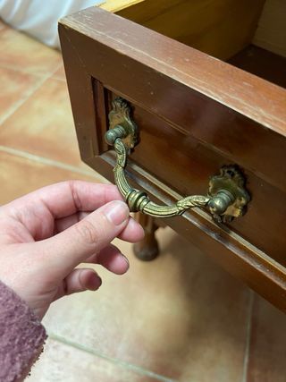 Mesitas noche clásicas - Madera