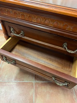 Mesitas noche clásicas - Madera