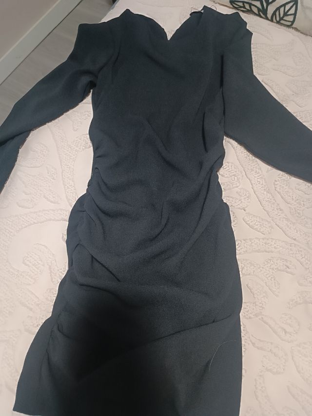 Vestido negro Zara - Talla S Nuevo con etiqueta