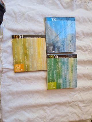 3CDs Las Canciones de Nuestra Vida 78-81
