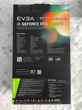 CAJA RTX 3060 TI EVGA FTW3 ULTRA 