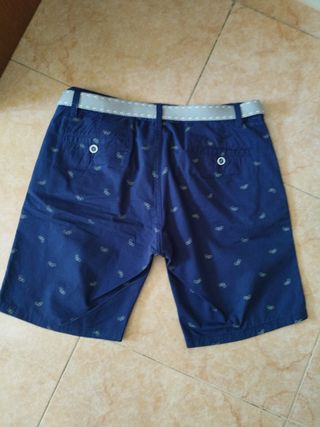 Lote Bermudas juveniles hombre 