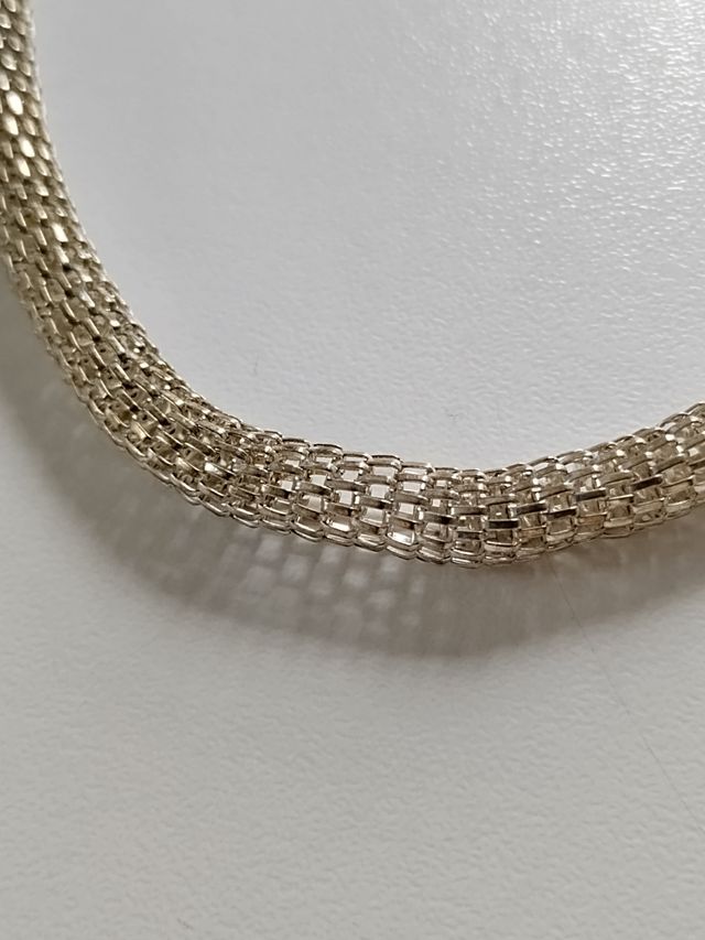 Collana in maglia metallica