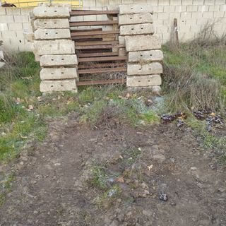 Traviesas hormigón cerramientos