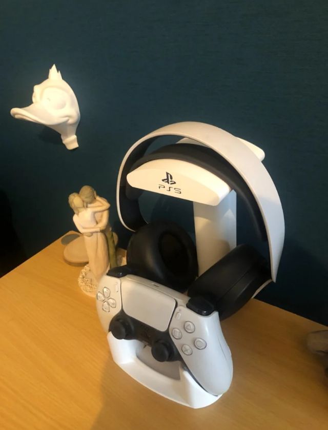 Soporte mando ps5 y cascos