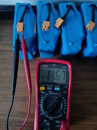 6 BATERIAS 18650 3.6V 4000 MAH 10S 2P