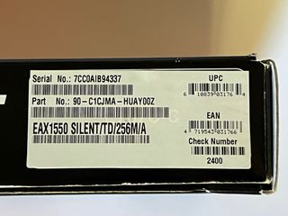 Tarjeta gráfica Asus EAX1550 Silent 256MB DDR2