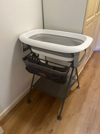 Bañera plegable Twistshake con soporte