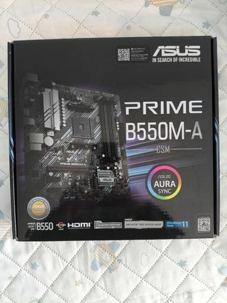 CAJA ASUS PRIME B550M-A CSM