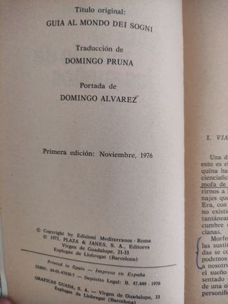 Guía al mundo de los sueños