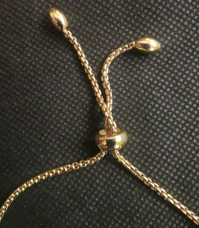 Pulsera Heideman dorada cruz