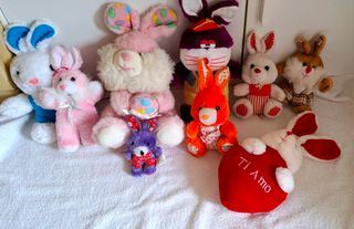 Lotto peluche conigliette
